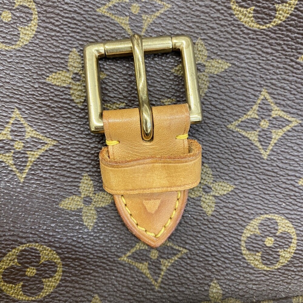 LOUIS VUITTON Authentic Brown Monogram Backpack - Picture 12 of 14